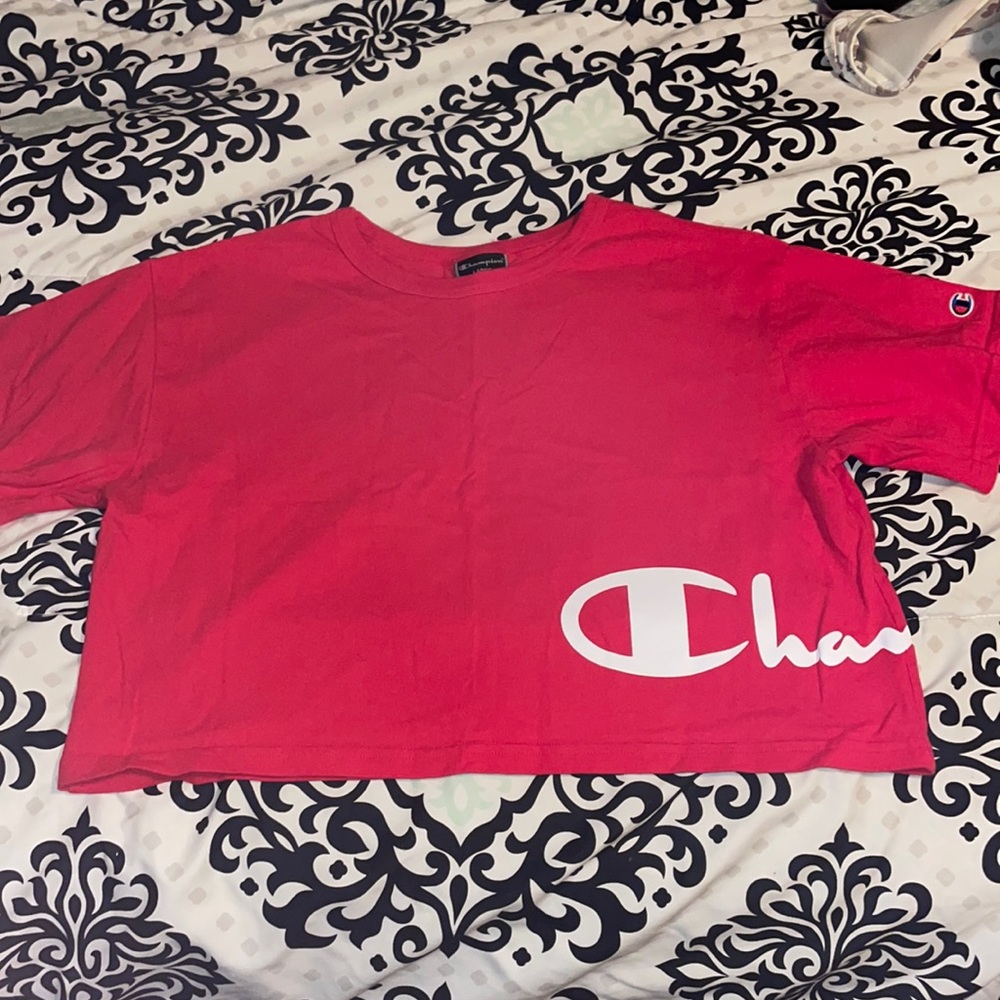 champion cropped t-shirt